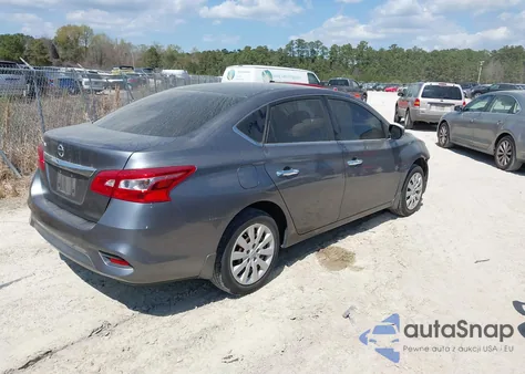 2017 Nissan Sentra S z USA, uszkodzony, nr VIN 3N1AB7AP0HY408974